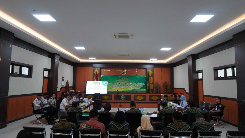 Pengadilan Tinggi Kepulauan Riau Gelar Rapat Koordinasi Persiapan Penerapan Persidangan Elektronik