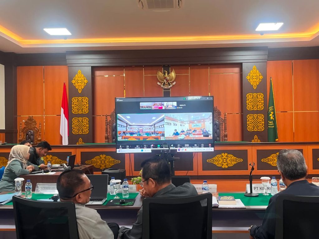Pengadilan Tinggi Kepulauan Riau Gelar Sosialisasi Virtual