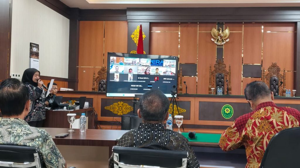 Pengadilan Tinggi Kepulauan Riau Gelar Sosialisasi Aplikasi JURIST bagi Pengadilan Negeri dan Organisasi Advokat