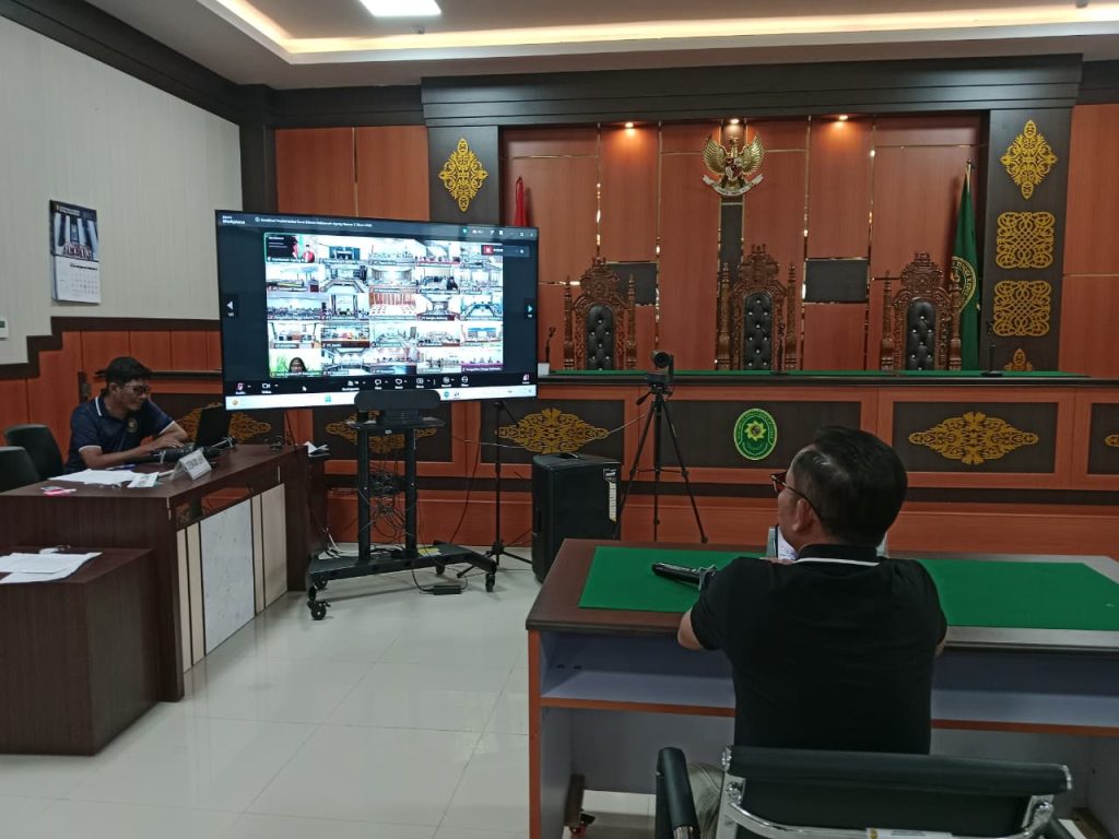Pengadilan Tinggi Kepulauan Riau mengikuti Sosialisasi Implementasi Surat Edaran Mahkamah Agung Nomor 2 Tahun 2026