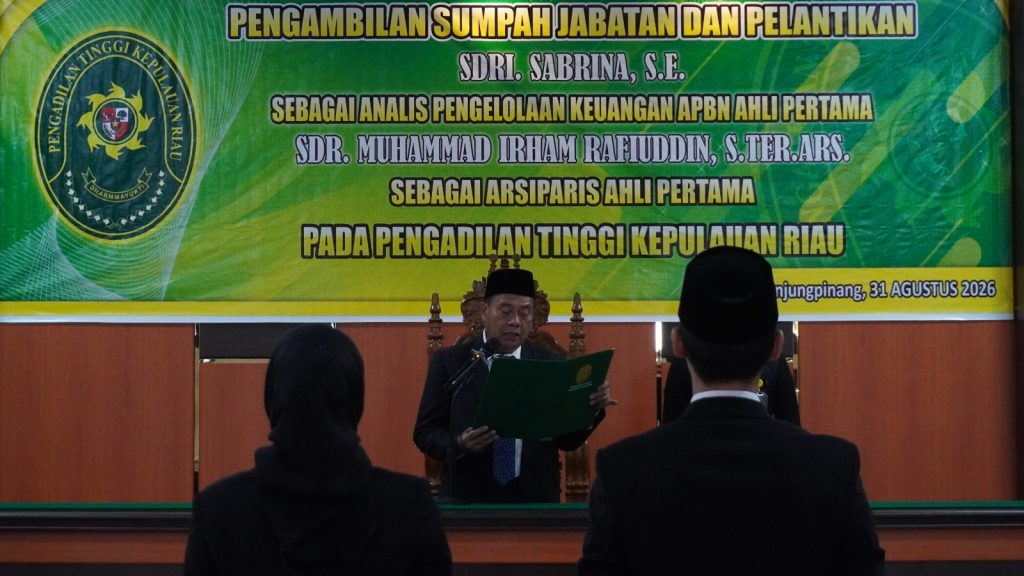 Pengambilan Sumpah Jabatan dan Pelantikan Jabatan Fungsional